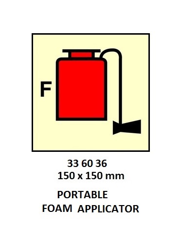 FIRE CONTROL SIGN, 150x150 MM, 'A'CLASS FIRE DOOR(SLD) SELF CLOSING | Korea (2019-5)