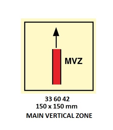 FIRE CONTROL SIGN, 150x150 MM, 'B'CLASS FIRE DOOR(SLD) SELF CLOSING | Korea (2019-5)