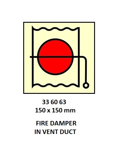 FIRE CONTROL SIGN, 150x150 MM, GAS DETECTOR | Korea (2019-5)