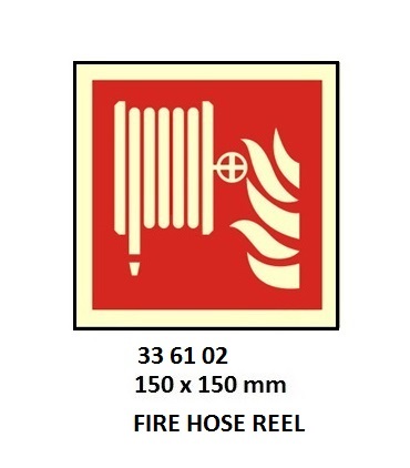 FIRE SIGN (RED), 150x150 MM, FIRE ALARM | Korea (2019-5)