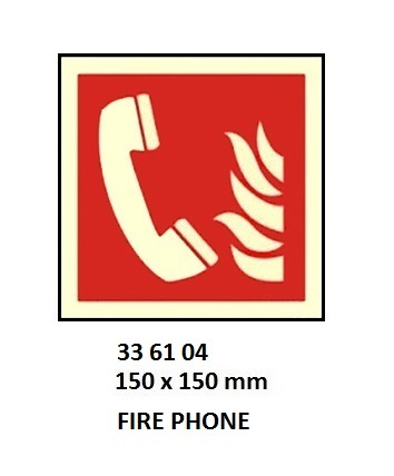 FIRE SIGN (RED), 150x150 MM, FIRE POINT | Korea (2019-5)