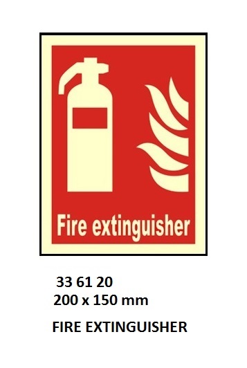 FIRE SIGN (RED), 150x150 MM, FIRE PHONE | Korea (2019-5)