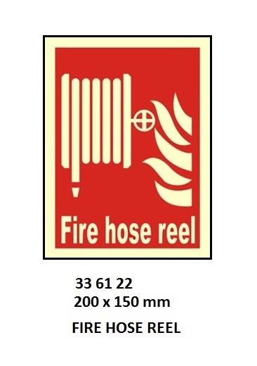 FIRE SIGN (RED), 200x150 MM, FIRE ALARM | Korea (2019-5)