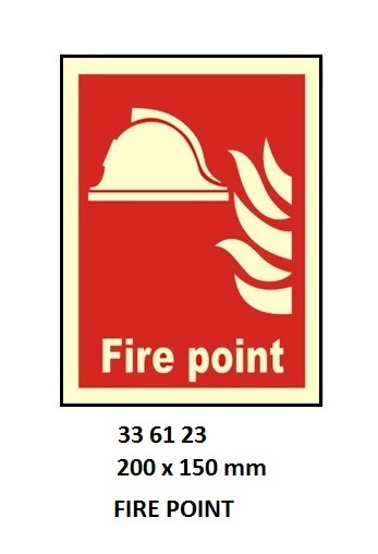 FIRE SIGN (RED), 200x150 MM, FIRE HOSE REEL | Korea (2019-5)