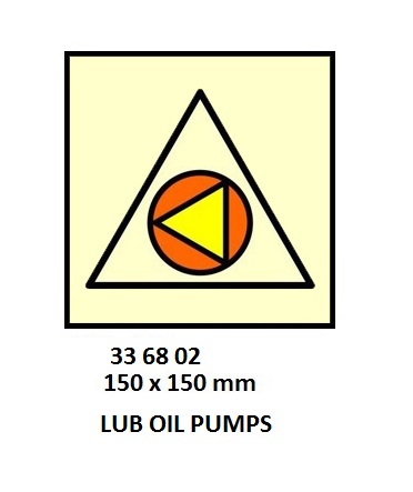 FIRE CONT SYMBOL, 150 x 150 MM, FUEL PUMPS | Korea (2019-5)