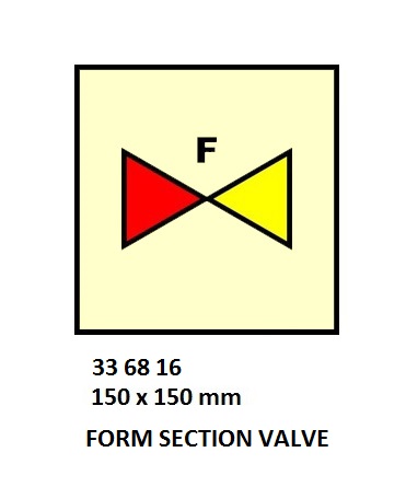 FIRE CONT SYMBOL, 150 x 150 MM, FIRE HYDRANT | Korea (2019-5)
