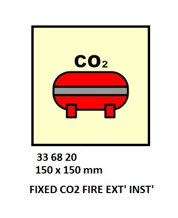 FIRE CONT SYMBOL, 150 x 150 MM, SPRINKER SECTION VALVE | Korea (2019-5)