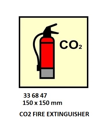 FIRE CONT SYMBOL, 150 x 150 MM, WATER FIRE HOSE AND NOZ' | Korea (2019-5)