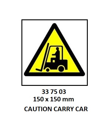 HAZARD SIGN, 150x150 MM, MIND YOUR HEAD | Korea (2019-5)