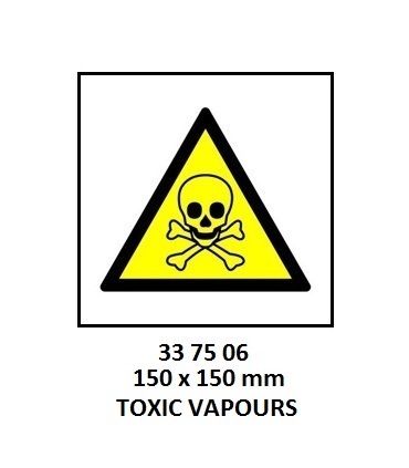 HAZARD SIGN, 150x150 MM, ACID | Korea (2019-5)