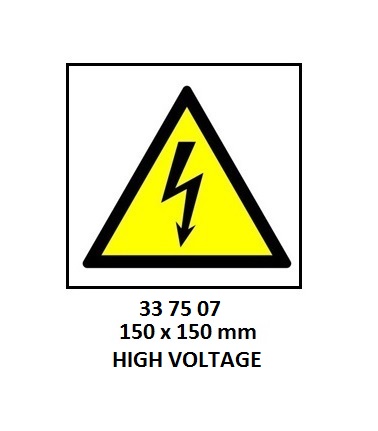 HAZARD SIGN, 150x150 MM, TOXIC VAPOURS | Korea (2019-5)