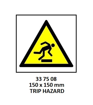 HAZARD SIGN, 150x150 MM, HIGH VOLTAGE | Korea (2019-5)