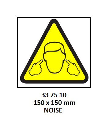 HAZARD SIGN, 150x150 MM, FLAMMABLE MATERIALS | Korea (2019-5)