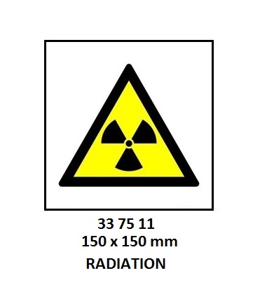 HAZARD SIGN, 150x150 MM, NOISE | Korea (2019-5)