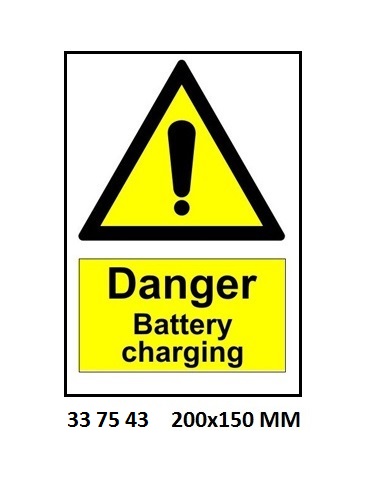 HAZARD SIGN, 200x150 MM, DANGER | Korea (2019-5)