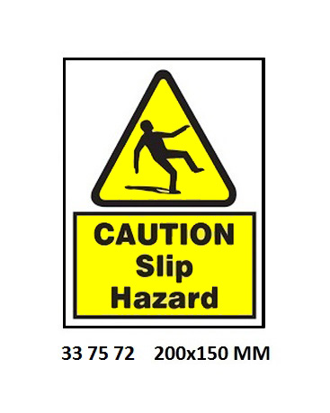HAZARD SIGN, 200x150 MM, WARNING, FORK LIFT... | Korea (2019-5)