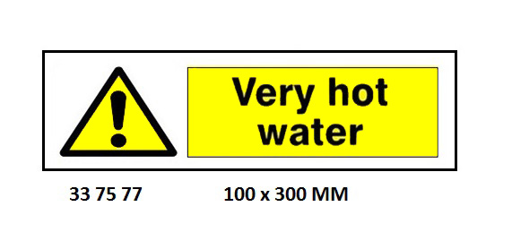 HAZARD SIGN, 150x200 MM, CAUTION SLIPPERY SURFACE | Korea (2019-5)