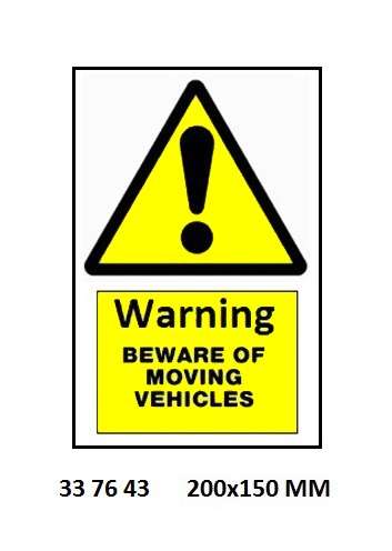 HAZARD SIGN, 200x150 MM, DANGER LOW FLASH POINT | Korea (2019-5)