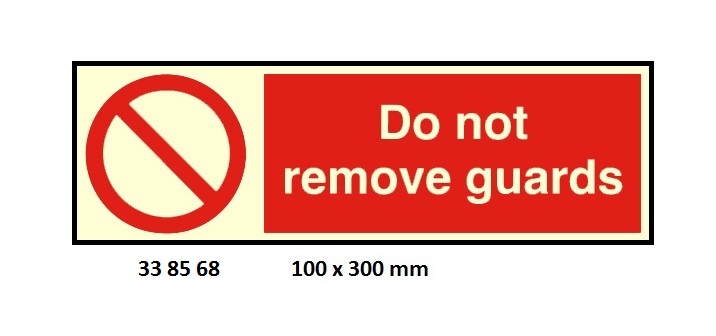 MISCELLANEOUS SIGN, 100x300 MM, DO NOT THROW GARBAGE OVERBOARD... | Korea (2019-5)