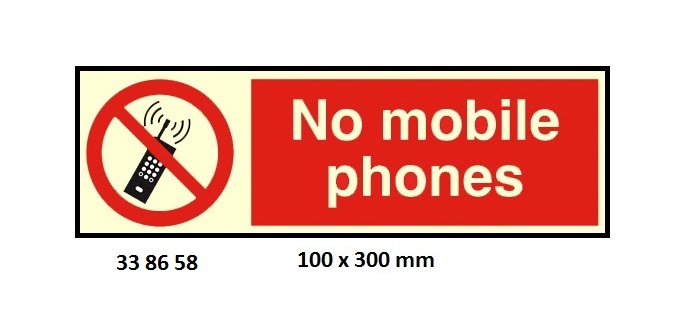 GALLEY SIGN, 100x300 MM, DO NOT LEAVE GARBAGE HERE | Korea (2019-5)