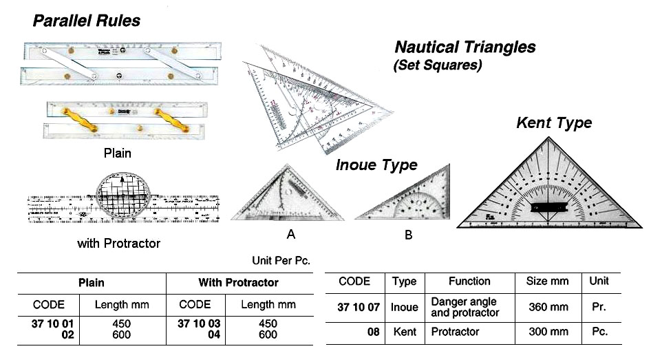NAUTICAL TRIANGLE, INOUE-TYPE 360 MM | B Grade (2018-10)