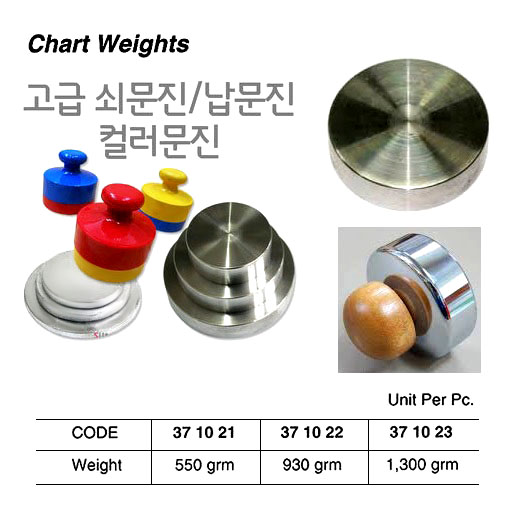 CHART WEIGHT, 550 GRM | B Grade Not Leather Cover type (2018-10)