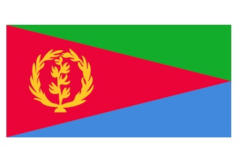 MERCHANT FLAG 4'x 6' BUNTING DJIBOUTI | 110x165 cm, Korea (2019-5)
