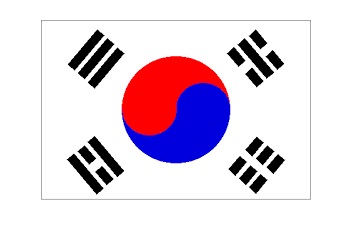 MERCHANT FLAG 3'x 4' BUNTING DEM.PEOPLE'S REPUBLIC OF KOREA | 90x135 cm, Korea (2019-5)