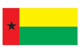 NATIONAL FLAG, SIZE:2'x 3', REPUBLIC OF GUINEA-BISSAU GUYANA