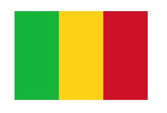 NATIONAL FLAG, SIZE:3'x 4', REPUBLIC OF MALDIVES | 90x135 cm, Korea (2019-5)