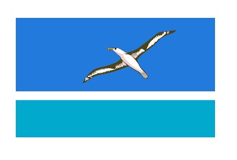 NATIONAL FLAG, SIZE:3'x 4', MICRONESIA | 90x135 cm, Korea (2019-5)