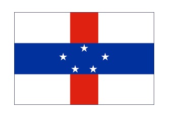 NATIONAL FLAG, SIZE:3'x 4', NETHERLANDS ANTILLES | 90x135 cm, Korea (2019-5)
