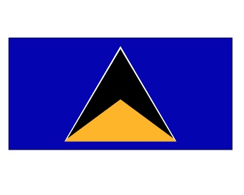NATIONAL FLAG, SIZE:3'x 4', SAINT CHRISTOPHER AND NEVIS | 90x135 cm, Korea (2019-5)