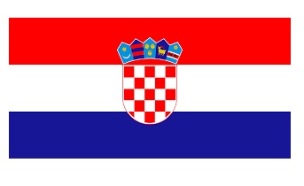 NATIONAL FLAG, SIZE:3'x 5', CROATIA | 90x135 cm, Korea (2019-5)