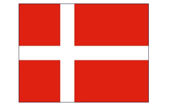 NATIONAL FLAG, SIZE:3'x 5', THE CZECH REPUBLIC | 90x135 cm, Korea (2019-5)