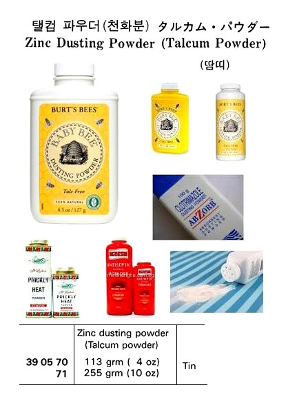 ZINC DUSTING POWDER ,TALCUM POWDER, 113 GRM | 100 GRM (2012-12)