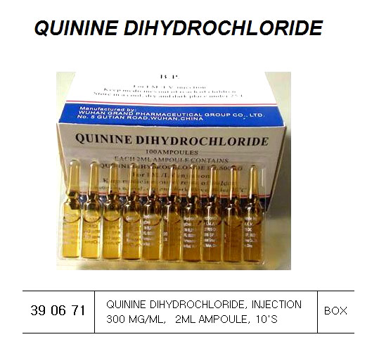 OUININE SULFATE TABLET, 300 MG, 100'S | (2011-1)