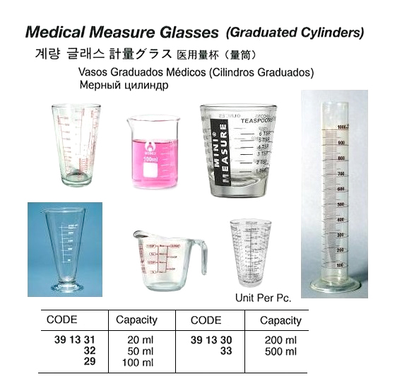 MEASURE GLASS MEDICAL 100 ML