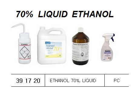 ETHANOL 70% HARD CLEANSER GEL | 500 ml (2018-10)