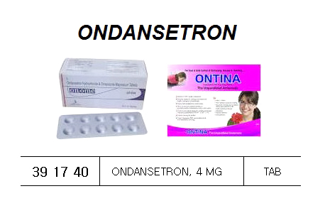 ONDANSETRON, 4 MG | (2015-3)