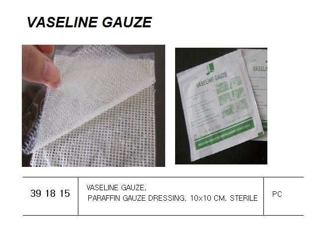 GAUGE DRESSING WITH NON-ADHERENT SURFACE, NON-ADHERENT GAUZE DRESSING, SQUARE 10 CM