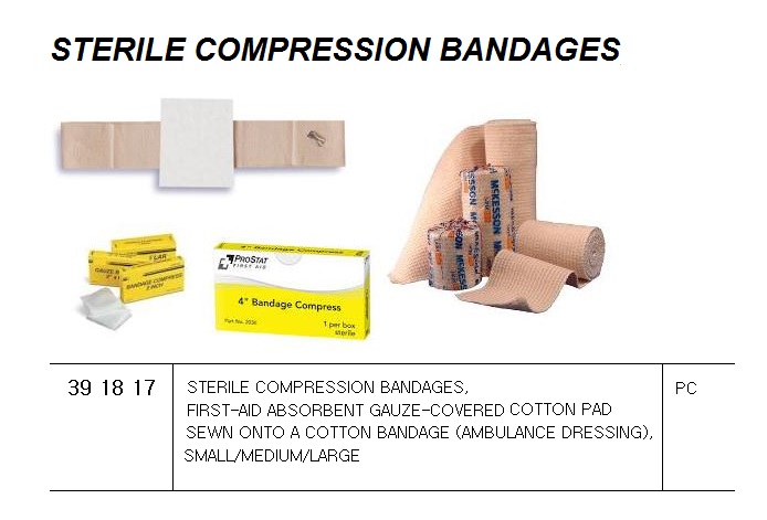 BANDAGE, ELASTIC FIXATION BANDAGE, 4M x 6CM