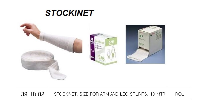 PLASTER-OF-PARIS BANDAGE, POP, 5 CM AND 10 CM x 2.7 MTR