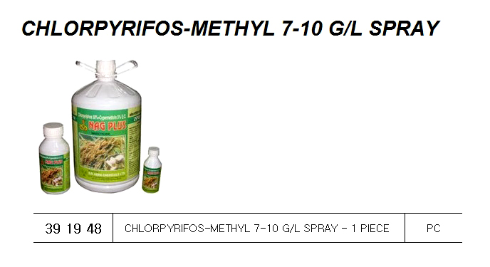 CHLORPYRIFOS 5 G/L IN BAIT STATIONS OR GELS