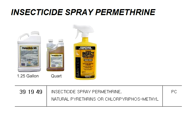 CHLORPYRIFOS-METHYL 7-10 G/L SPRAY - 1 PIECE