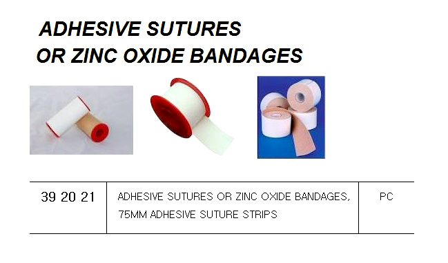 ADHESIVE DRESSINGS, 3) NO.15 STANDARD DRESSING