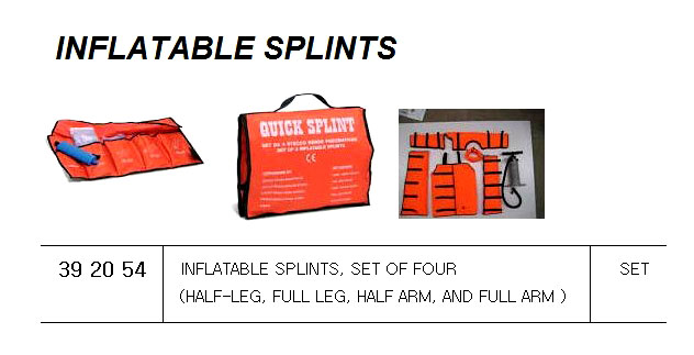 MALLEABLE FOREARM AND HAND SPLINT