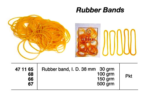 RUBBER BAND, 38 MM 150 GRM | (2018-1)