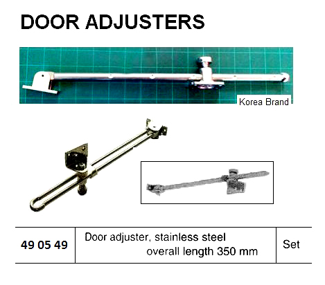 ST.STEEL DOOR ADJUSTER, OVERALL LENGTH 350 MM | DongYung, Korea (2017-5)
