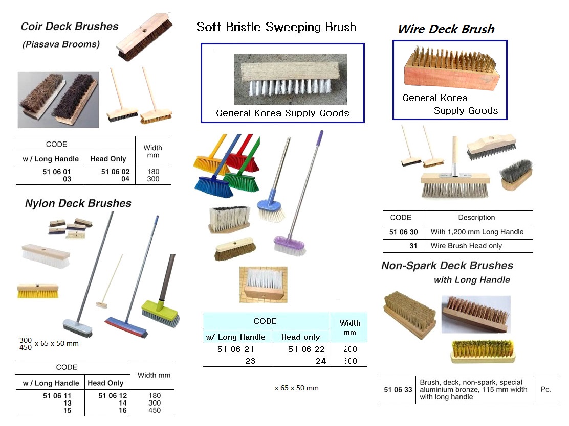 HEAD FOR WIRE DECK BRUSH, 180 MM WIDTH | (2017-5)
